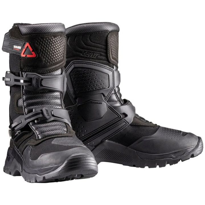 MC-Støvler ADV X-Flow 7.5 Kort Sort Leatt US8 / UK7 / EU42 / CM26.5 – billede 7