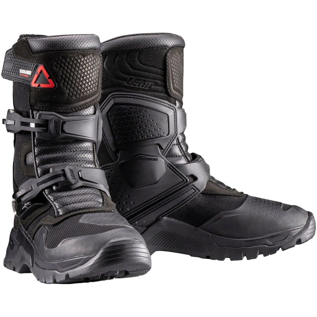 MC-Støvler ADV X-Flow 7.5 Kort Sort Leatt US8 / UK7 / EU42 / CM26.5