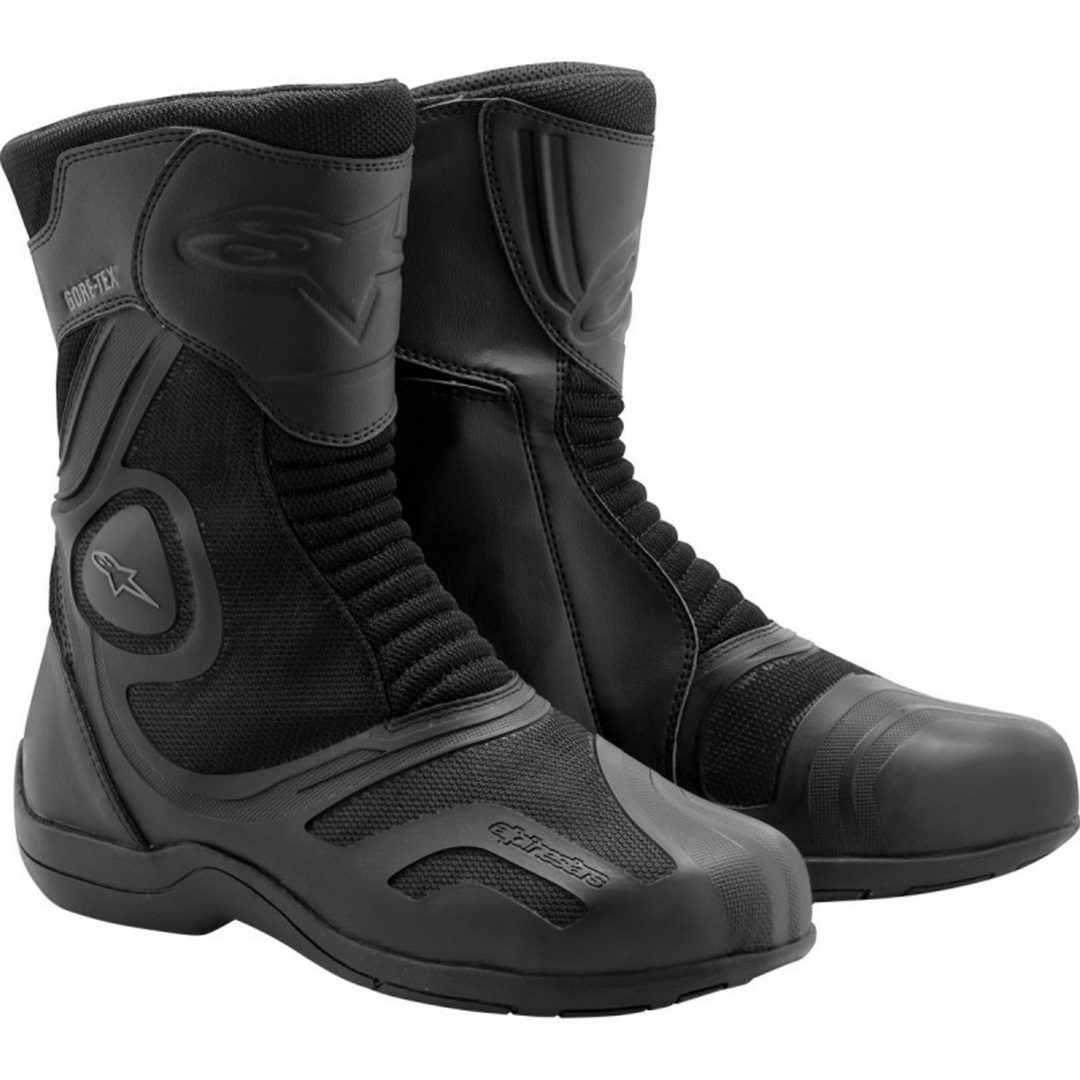 MC-Støvler Air Plus XCR Gore-Tex V2 Sort Alpinestars 36
