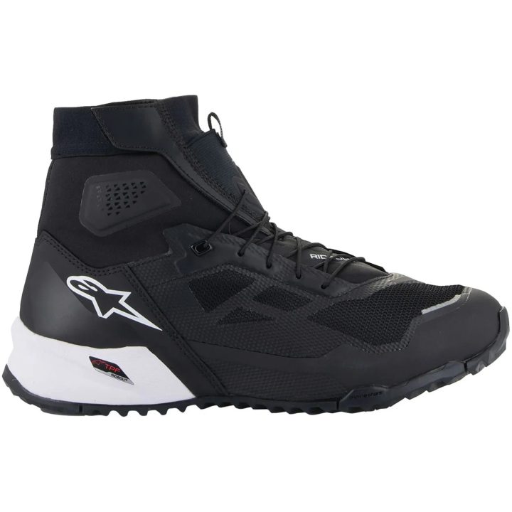 MC-støvler Cr-1 Sort/Hvid ALPINESTARS 40,5 – billede 4