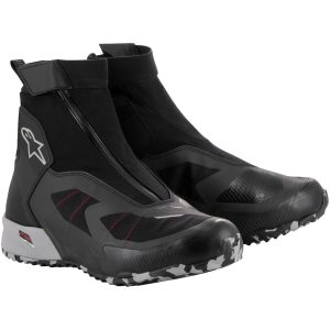 MC-støvler Cr-8 Gore-tex® Sort/Grå/Rød ALPINESTARS
