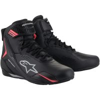 MC-Støvler Dame Faster-4 Drystar® Sort/Grå Alpinestars