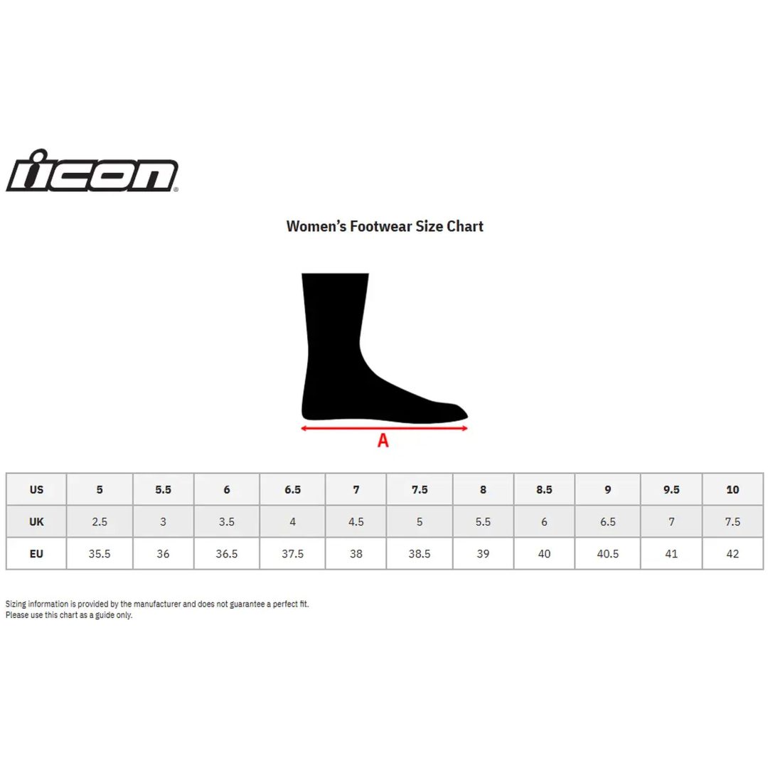 MC-Støvler Dame Læder Dog Days Sort ICON 35.5 – billede 4