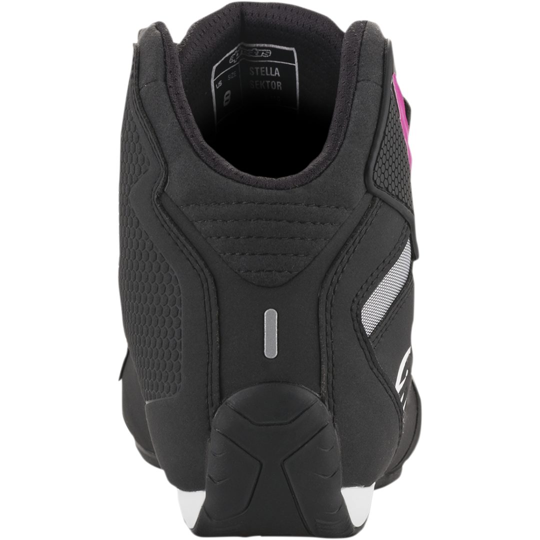 MC-støvler Dame Sector Sort/Pink ALPINESTARS 37 – billede 7
