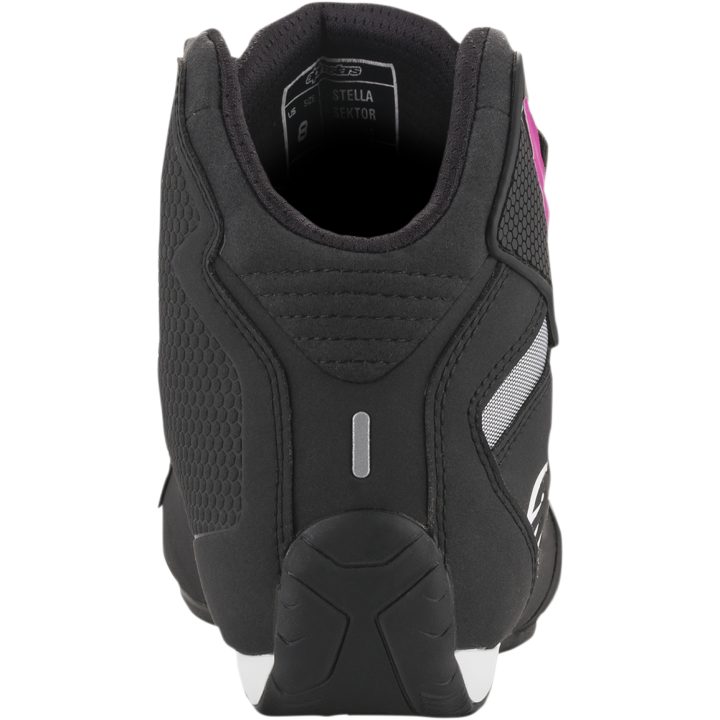 MC-støvler Dame Sector Sort/Pink ALPINESTARS 37 – billede 7