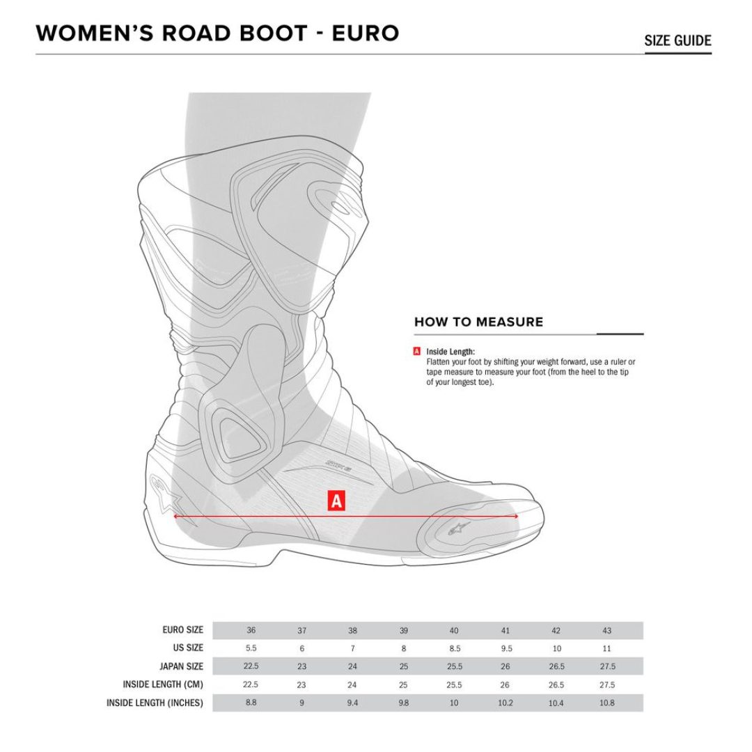 MC-støvler Dame Sector Sort/Pink ALPINESTARS 37 – billede 2