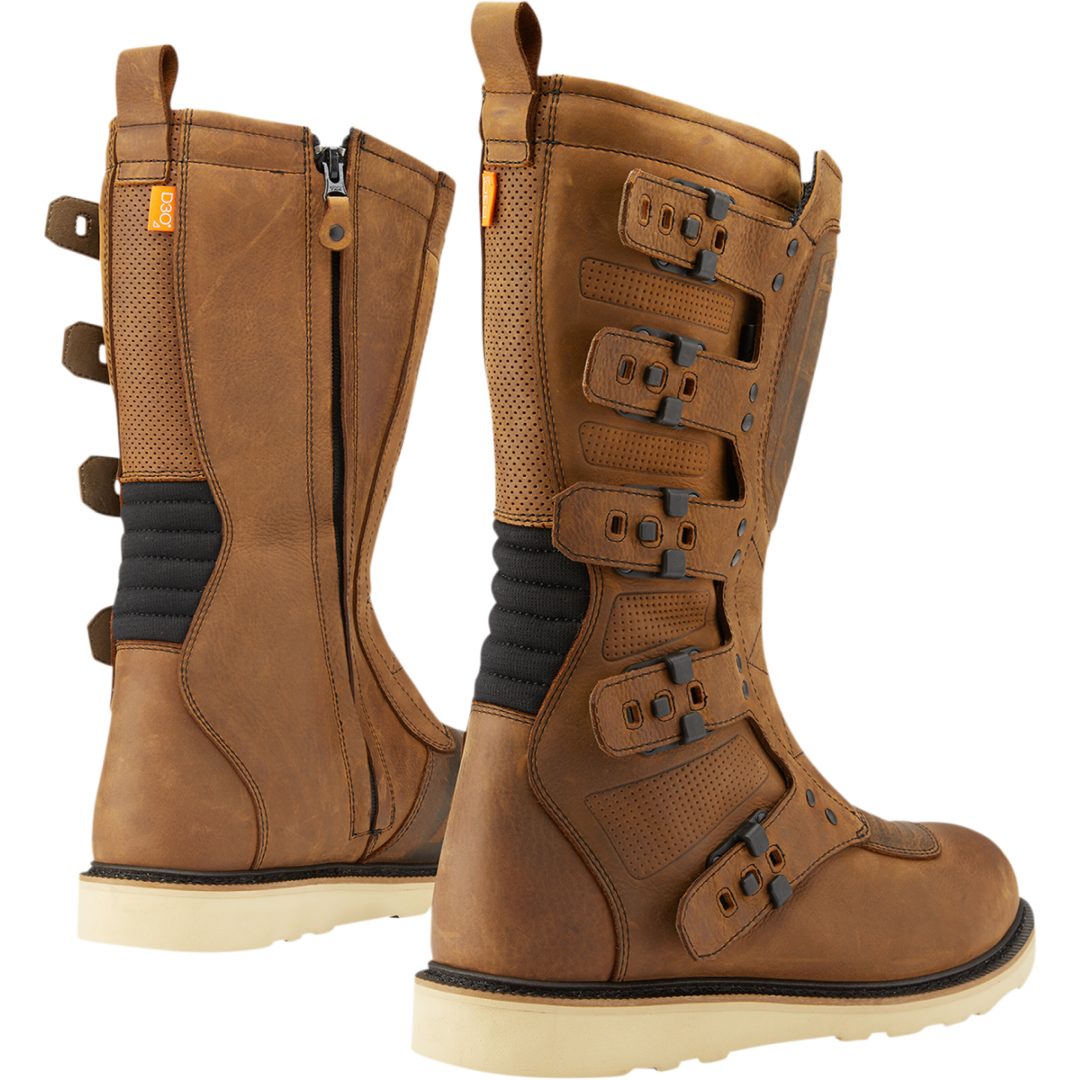 MC-Støvler Elsinore2 CE Brun ICON 42.5 – billede 4