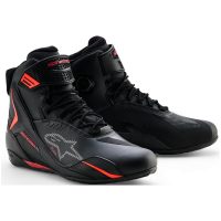 MC-Støvler Faster-4 Drystar® Sort/Rød Alpinestars