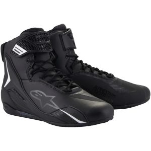 MC-Støvler Faster-4 Sort ALPINESTARS
