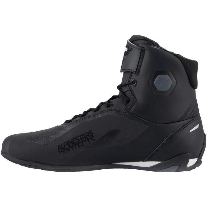 MC-Støvler Faster-4 Sort/Hvid ALPINESTARS 39 – billede 4