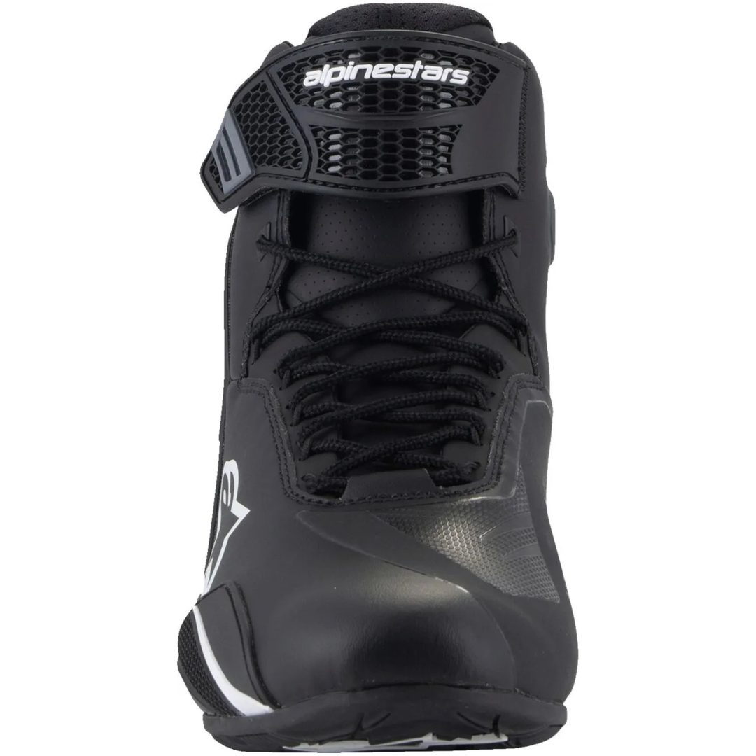 MC-Støvler Faster-4 Sort/Hvid ALPINESTARS 40 – billede 7