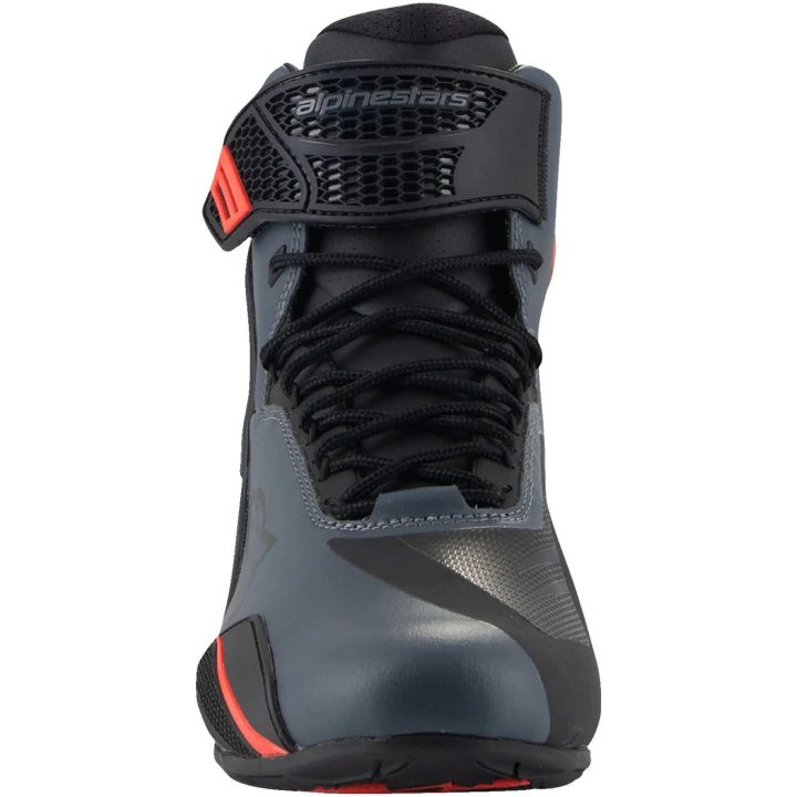 MC-Støvler Faster-4 Sort/Rød ALPINESTARS 39 – billede 4