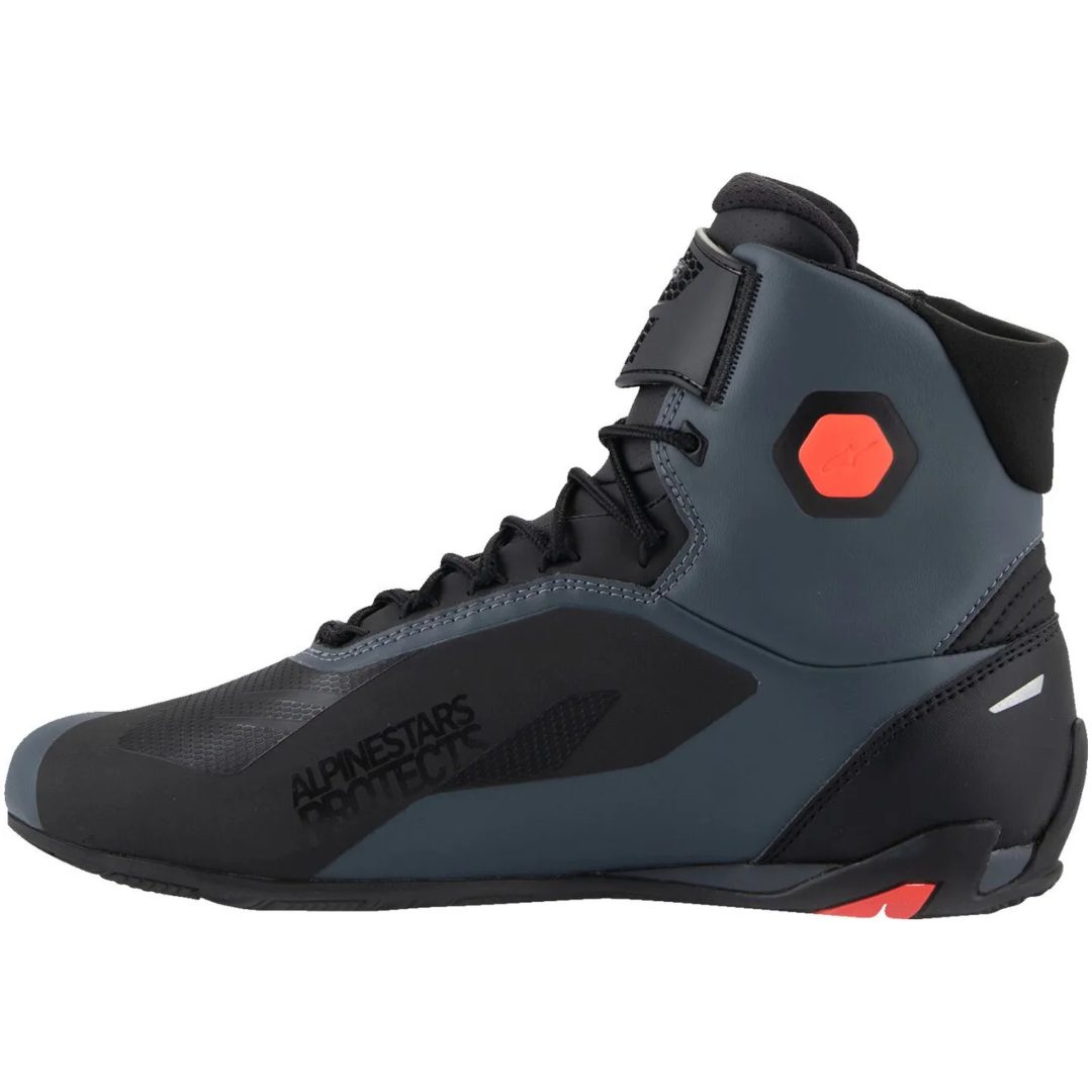 MC-Støvler Faster-4 Sort/Rød ALPINESTARS 40,5 – billede 5