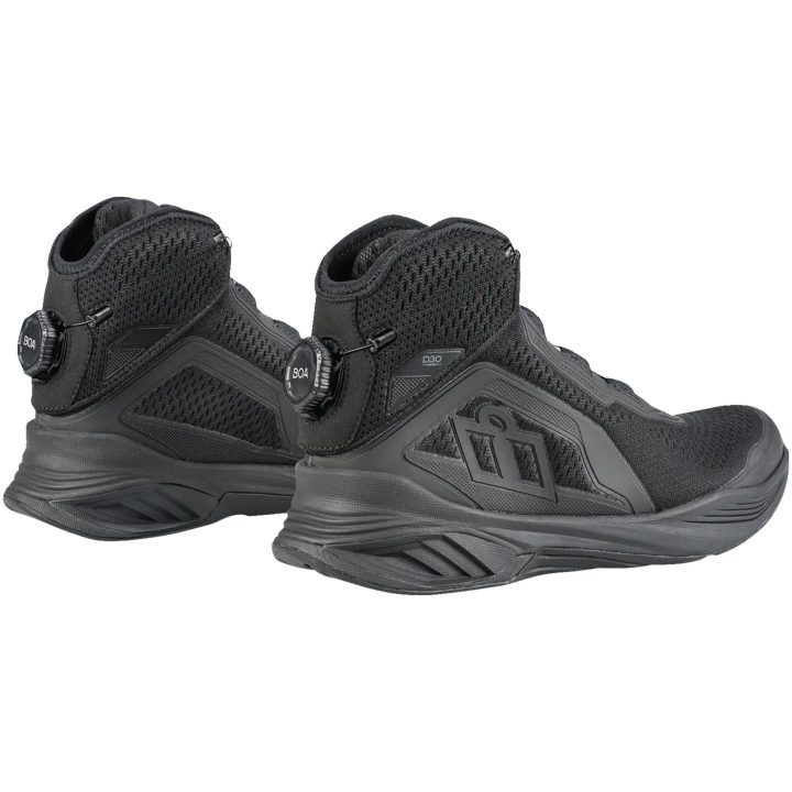 MC-Støvler Hooligan AF Boa® Lace System Sort ICON 47.5 – billede 2