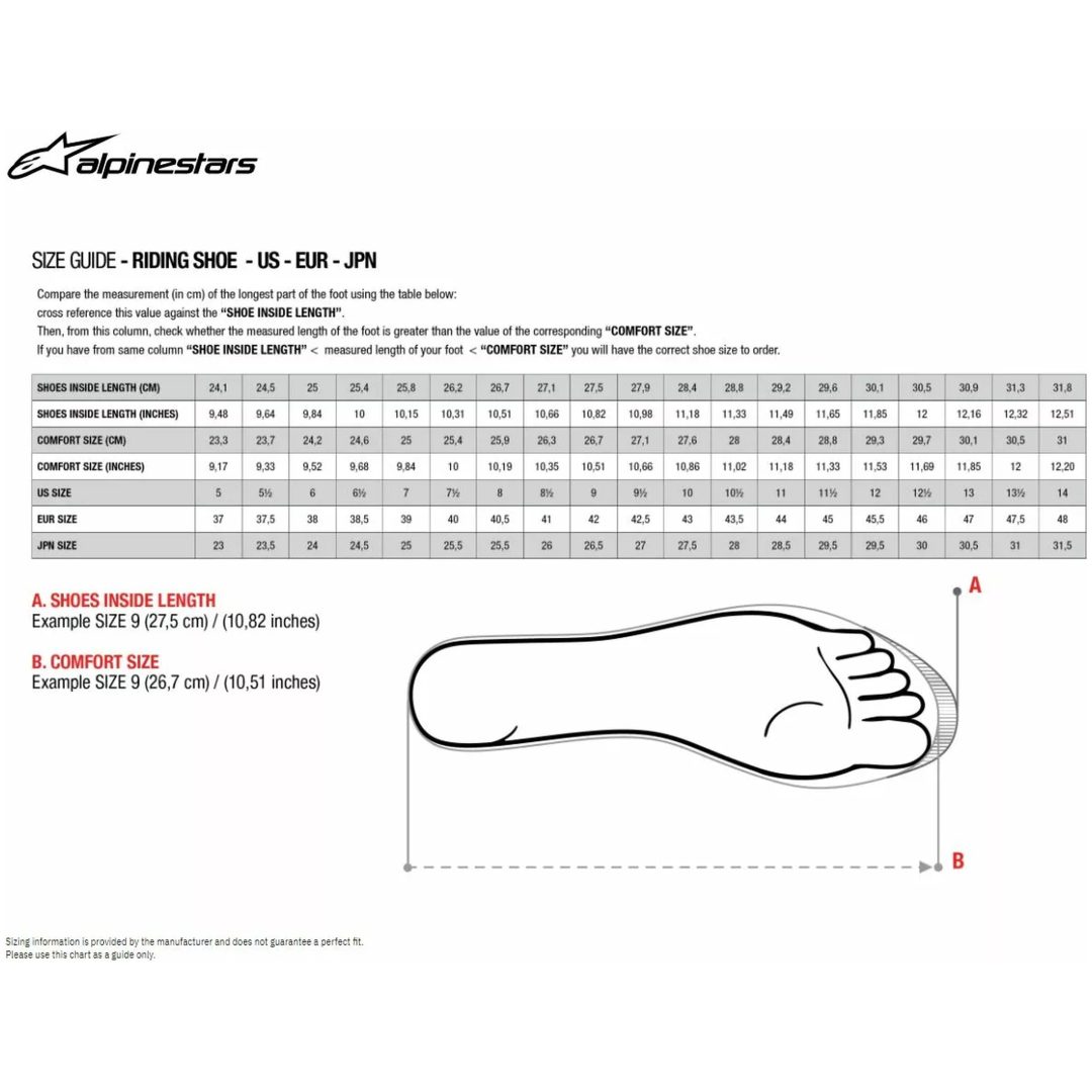 MC-støvler J-6 Wp Sort/Brun Full Grain Læder/Suede ALPINESTARS 43 – billede 2
