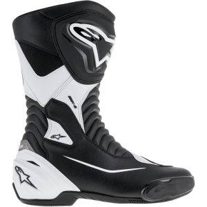 MC-støvler Læder Smx S Sort/Hvid ALPINESTARS