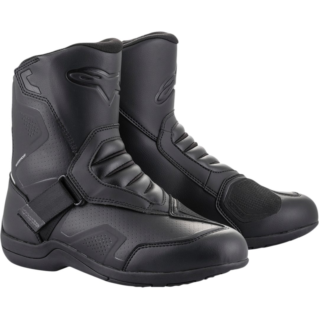 MC-støvler Ridge Waterproof Sort ALPINESTARS 41