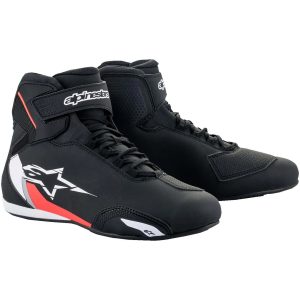 MC-støvler Sektor Sort/Rød ALPINESTARS