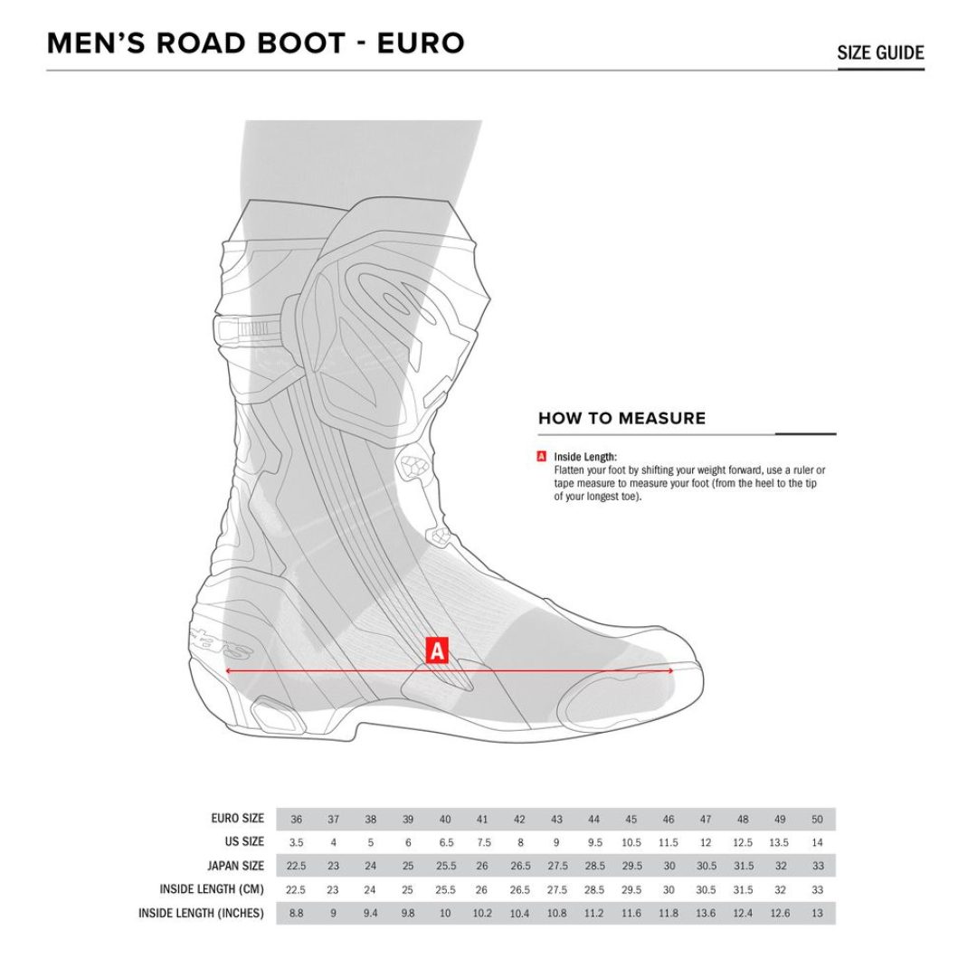 MC-støvler Smx-1r V2 Sort ALPINESTARS 41 – billede 2