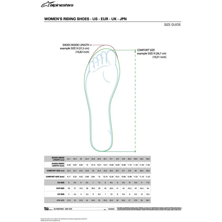 MC-Støvler Stella Faster-4 Sort ALPINESTARS 41 – billede 8