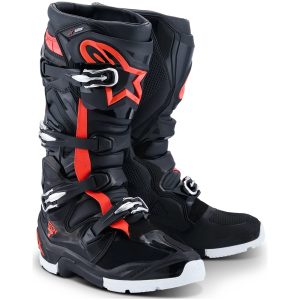 MC-Støvler Tech 7 Enduro Drystar® Sort ALPINESTARS