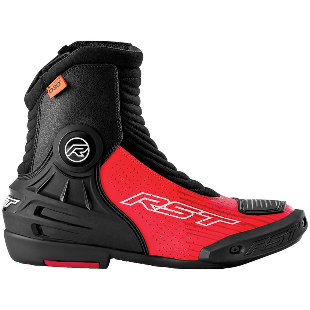 MC-Støvler TracTech Evo D3O Short Sort Neongul RST 43