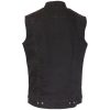 MC-vest Club Denim Sort Merlin XXL – miniature 2