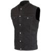 MC-vest Club Denim Sort Merlin XXL – miniature 1
