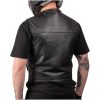 MC-Vest Encinal Læder Sort THRASHIN SUPPLY CO. – miniature 3