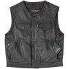 MC-Vest Encinal Læder Sort THRASHIN SUPPLY CO. – miniature 4