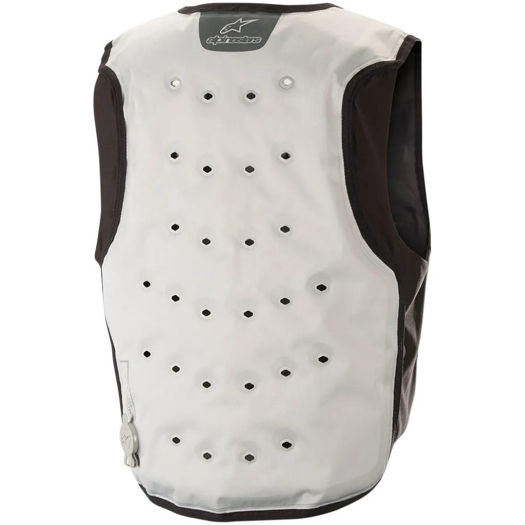 MC-vest Tekstil Cooling Sort/hvid ALPINESTARS Small/Medium – billede 2
