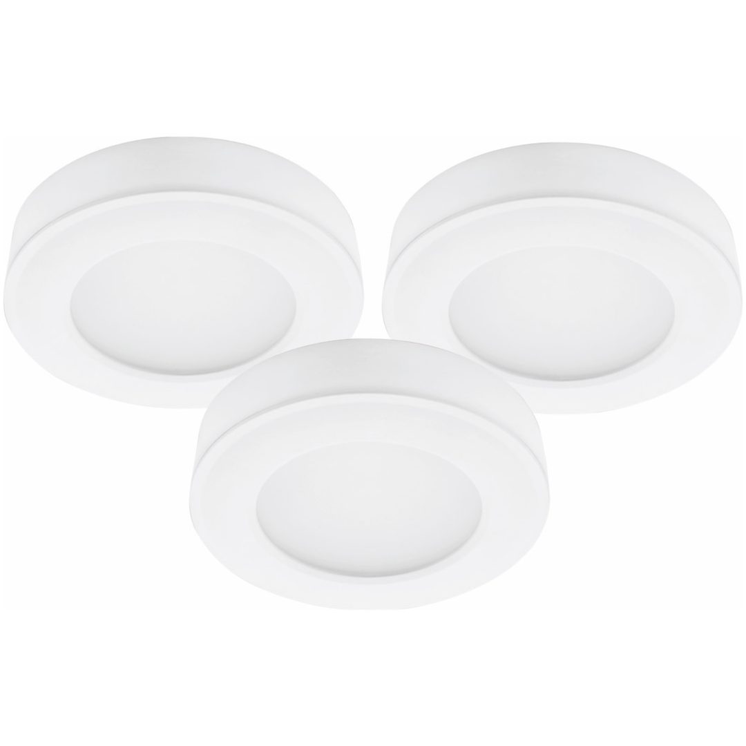 MD-209, LED-downlight sæt, Hvid, 12W, 230V, IP21 MALMBERGS
