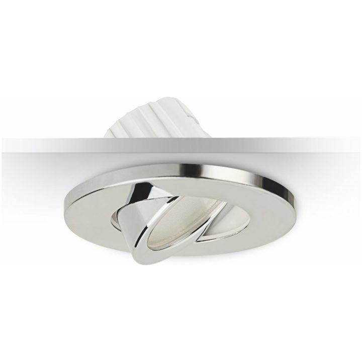 MD-775, LED-downlightssæt, Krom, 3,4W, 230V, IP21 MALMBERGS – billede 3