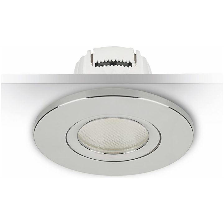 MD-775, LED-downlightssæt, Krom, 3,4W, 230V, IP21 MALMBERGS – billede 2