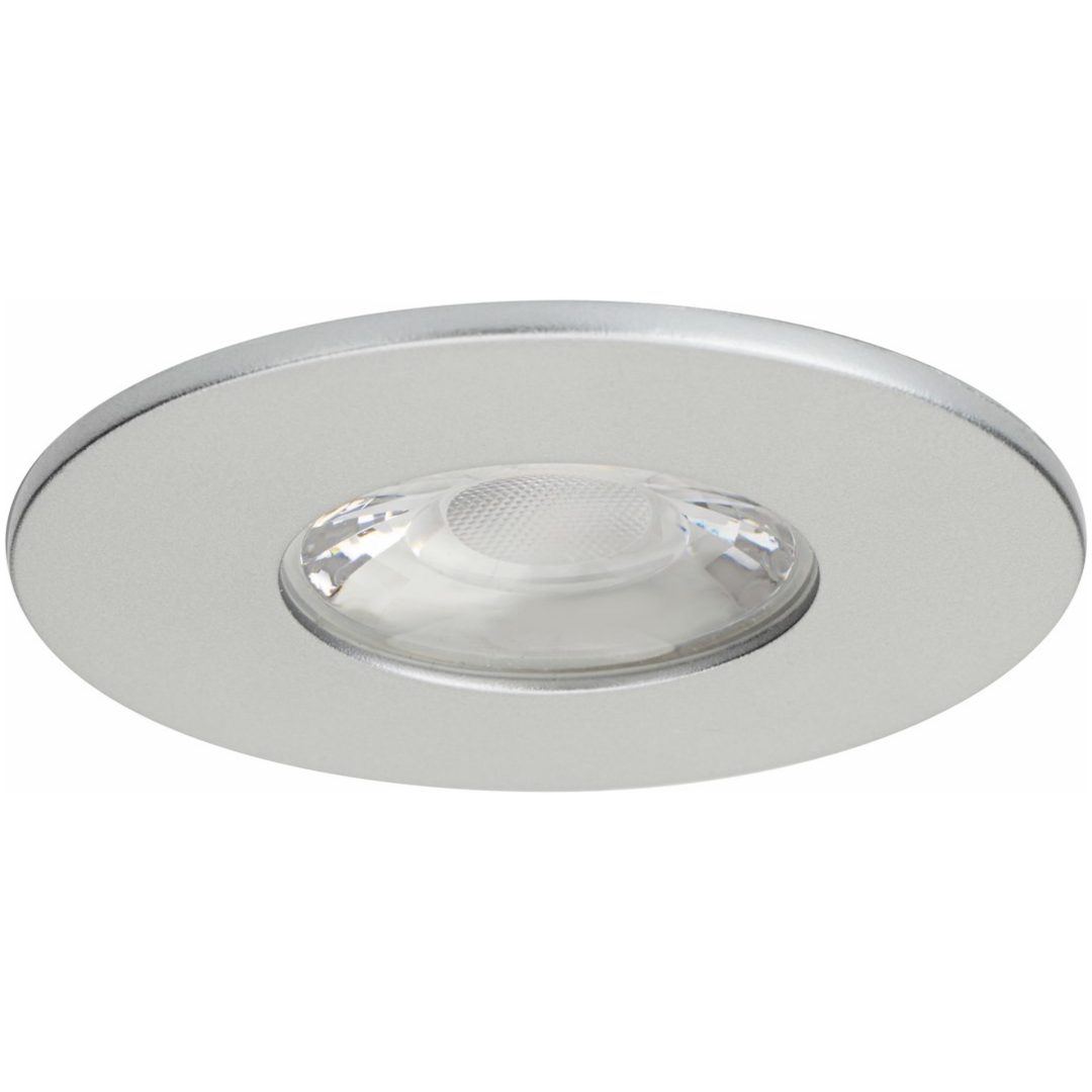 MD-881, LED-downlight, Sølv, 4,5W, 230V, IP21 MALMBERGS