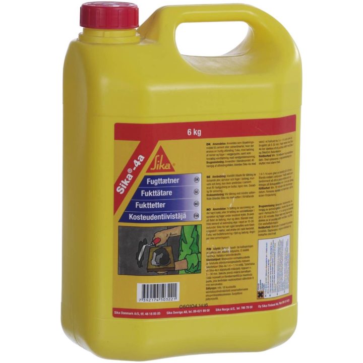 Meget hurtigt hærdende cementtilsætningsstof Sika-4A CEMENTTILSÆTNING SIKA-4A 1KG – billede 2