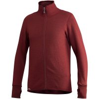 Mellanlager Full Zip 400 Roströd Woolpower