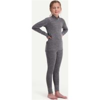 Merino Extra Warm underställ barn grå 120 Svala