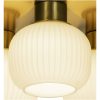 Messina Plafond Bad, Mat Messing ANETA HOME Sokkel G9 Mat Messing /Opalhvid – miniature 2