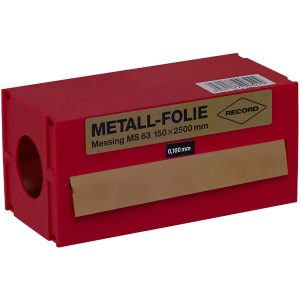 Messingfolieruller 150 x 2500 mm