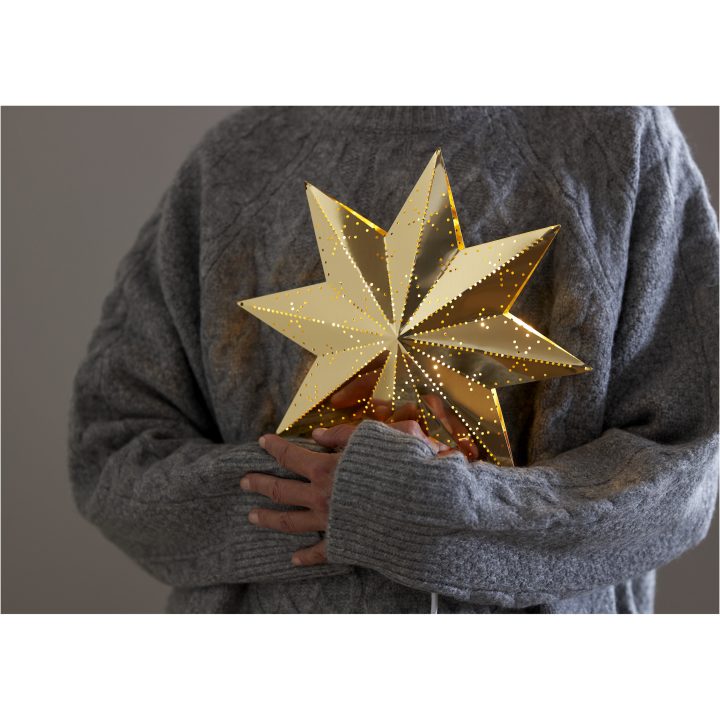Metalstjerne Classic Messing Star Trading – billede 19