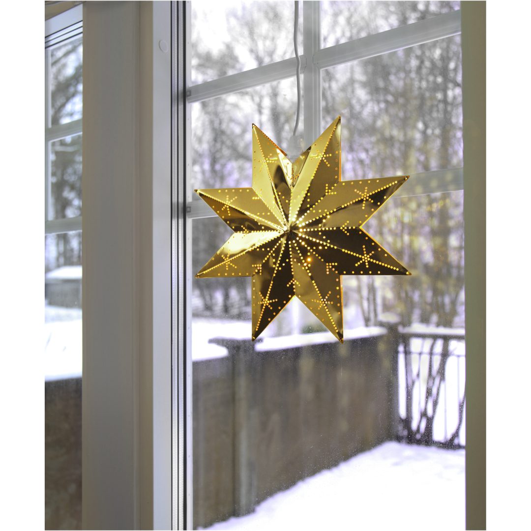 Metalstjerne Classic Messing Star Trading – billede 6