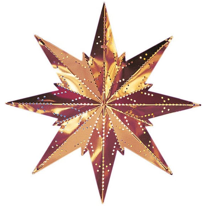 Metalstjerne Mini Kobber Star Trading – billede 7
