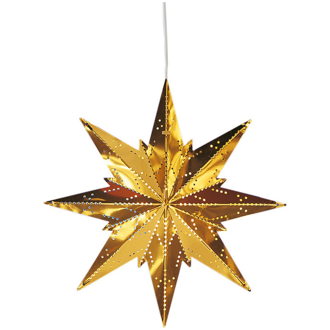 Metalstjerne Mini Messing Star Trading – billede 8