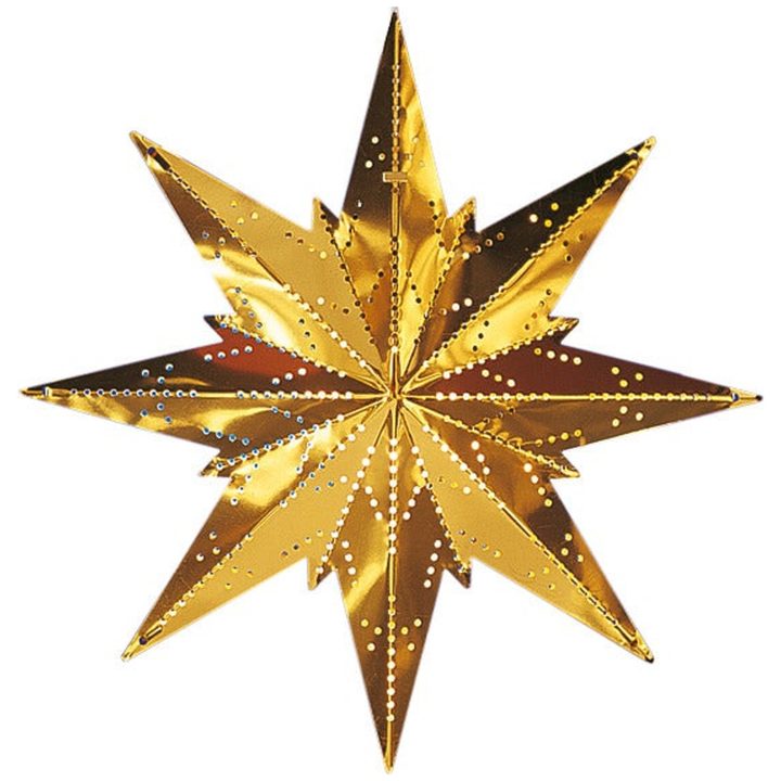 Metalstjerne Mini Messing Star Trading – billede 8