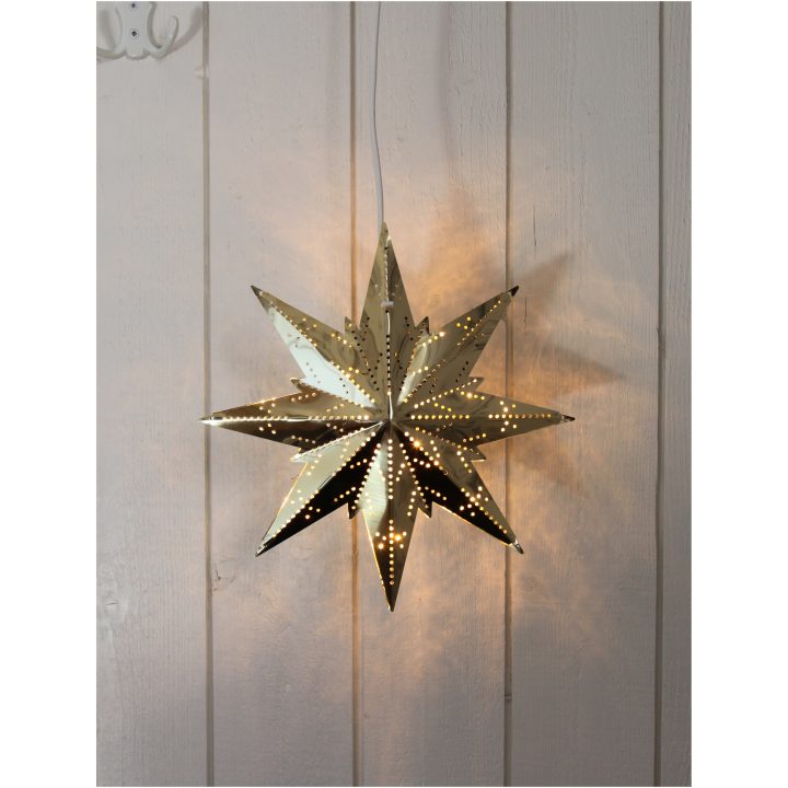 Metalstjerne Mini Messing Star Trading – billede 7