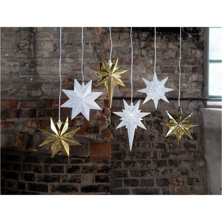 Metalstjerne Mini Messing Star Trading – billede 3