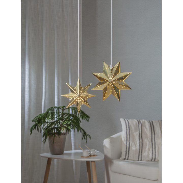 Metalstjerne Mini Messing Star Trading – billede 10