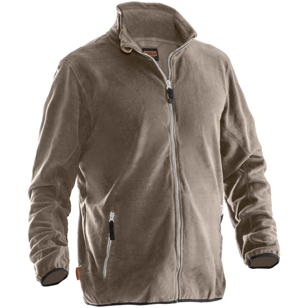 Microfleecejakke 5901 Practical Khaki Jobman XXXL