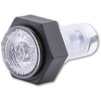 Mini LED parking light, round, lens diameter 14.8 mm, E-approved SHINYO